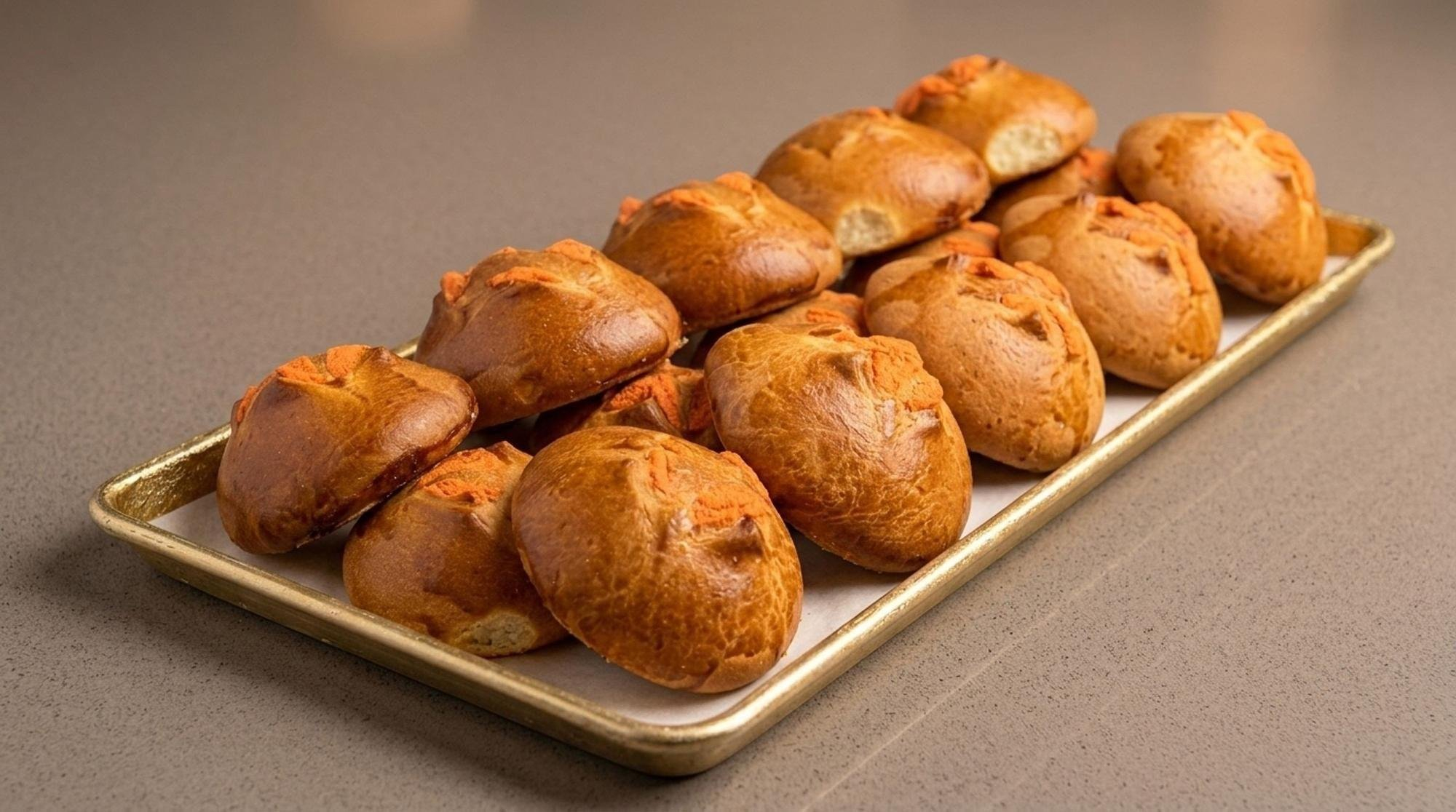 Besitos glazed sweet buns
